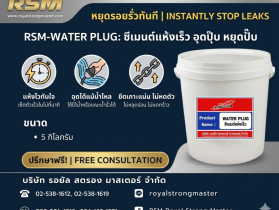 วอเตอร์ปลั๊ก x น้ำยาไพรเมอร์เจ