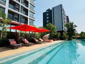 Dcondo Vivid Rangsit ใกล้ ม.กรุงเทพ พร้อมอยู่ Fully Furnished
