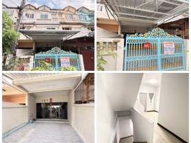 ให้เช่า ทาวเฮ้าส์ 3ชั้น 3ห้องนอน หมู่บ้าน สินทวีแกรนด์วิลเลจน์